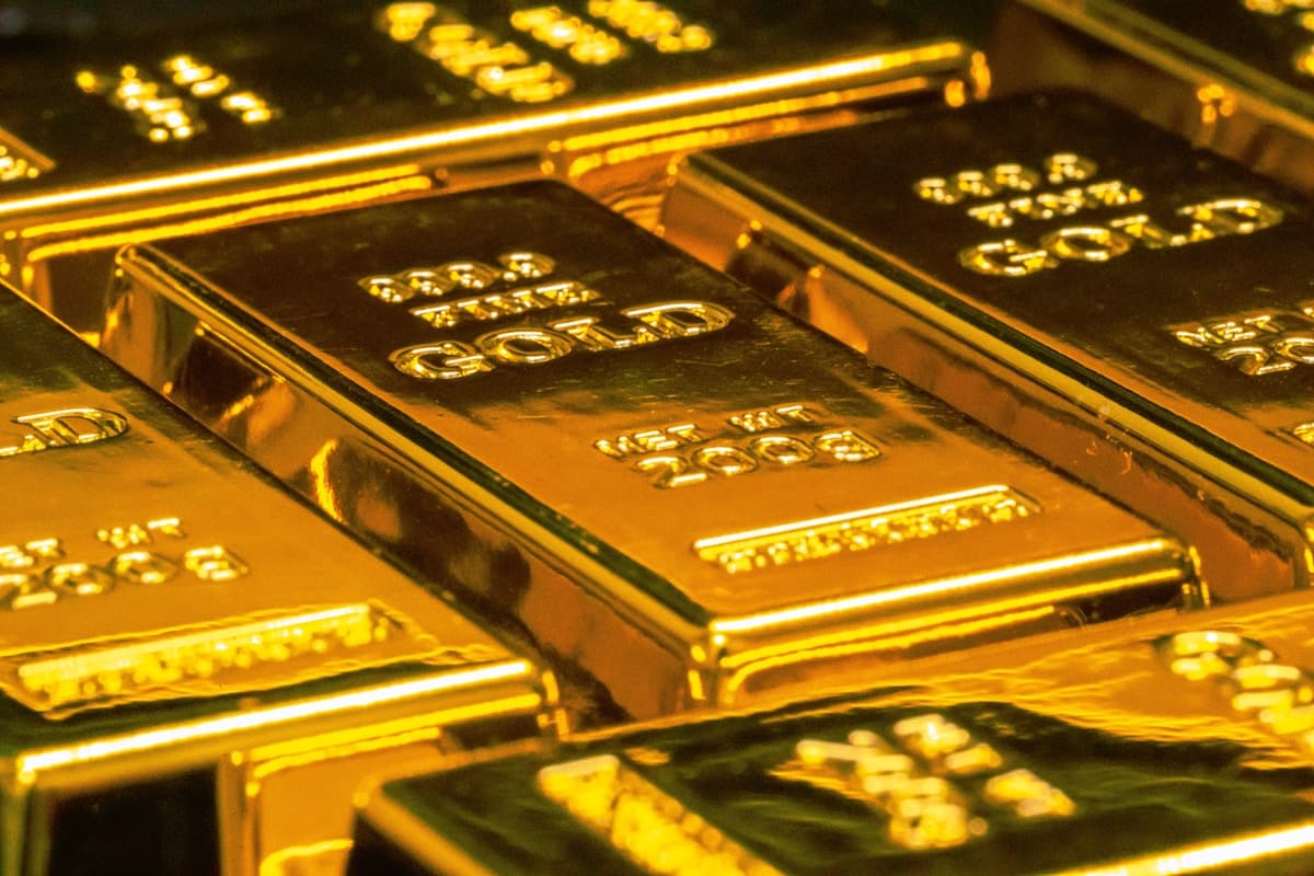 1 kg Cast Gold Bar